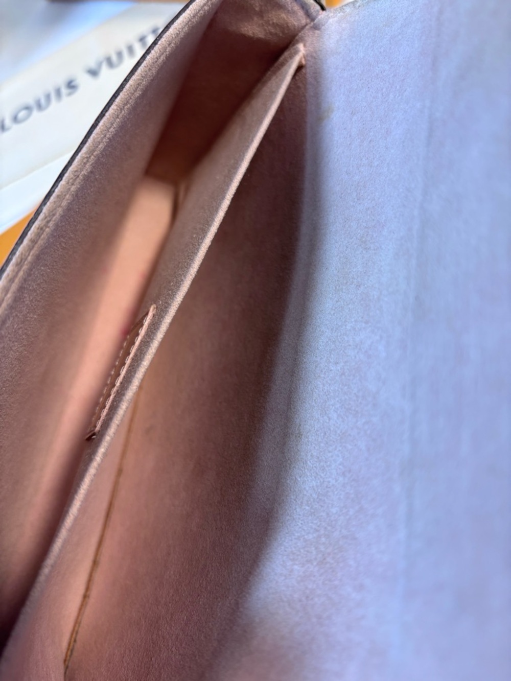 Louis Vuitton Rose Felicie Pochette Sold - Picture 12 of 14